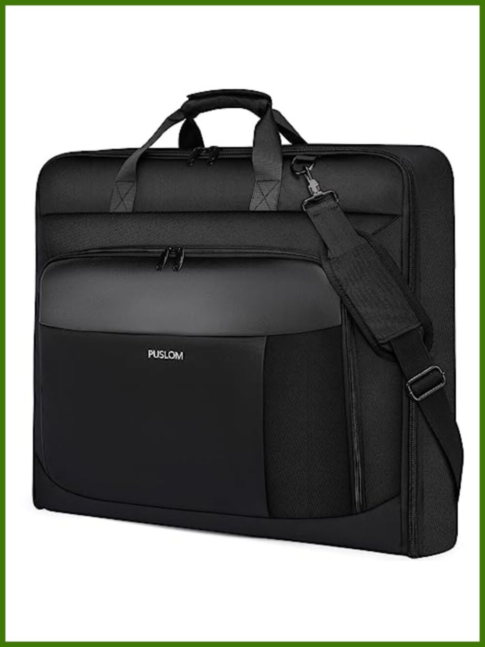 Large 40-Inch Garment Bag Travel Suit Carry On Holds 3 Suits